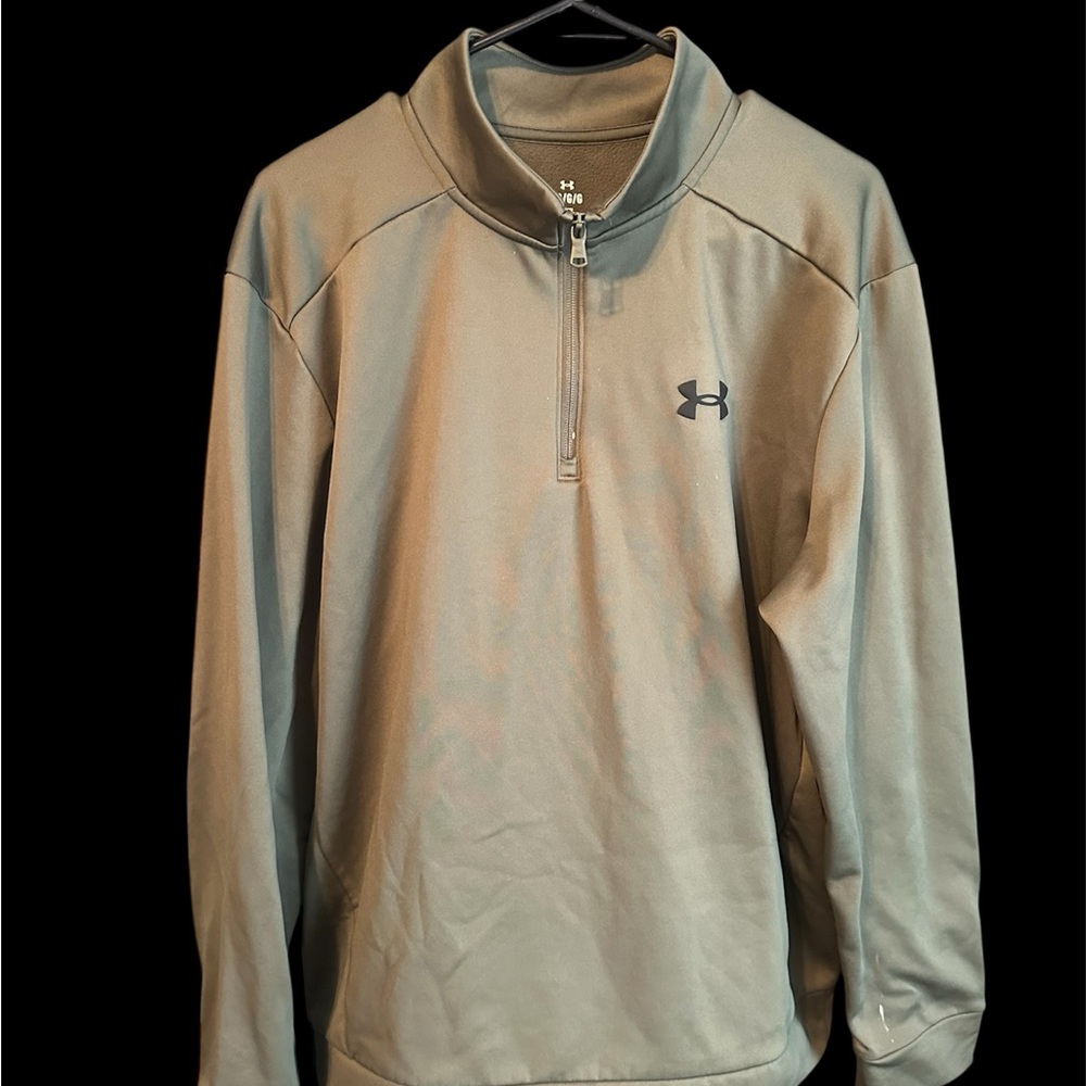 Under Armour Green Quarter-Zip Pullover
